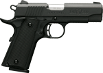 Browning 1911-380 Black Label (Options: COMPACT 3.62"FS 8RD BLACK/SYN)