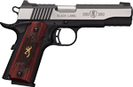 Browning 1911-380 Black Label (Options: MEDALLION PRO 4.25"FS WOOD)