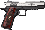 Browning 1911-380 Black Label (Options: MEDALLIAN PRO 4.25" FS W/RAIL)