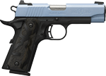 Browning 1911-380 Black Label (Options: 380ACP 3.58"FS 8RD POLARBLUE)