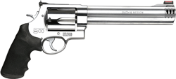 S&W 500 500Sw 8.38" As 5-Shot (Options: HI-VIZ STAINLESS RUBBER)