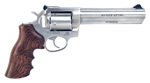 Ruger Gp100 357Mag 6" As (Options: SS HOGUE FINGER GROOVE (TALO))