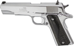 Iver Johnson 1911A1 45Acp 5" (Options: FS 8RD CHROME BLACK WOOD GRIPS)