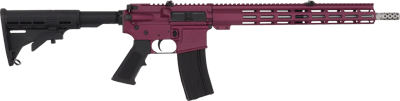 Glfa Ar15 Rifle 223 Wylde (Options: 16" S/S BBL BLACK CHERRY)