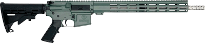 Glfa Ar15 Rifle 223 Wylde (Options: 16" S/S BBL CHARCOAL GREEN)