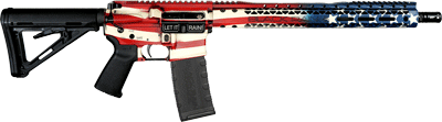 Black Rain Spec+ Patriot Rifle (Options: 5.56 16" AMERICAN FLAG 30RD)