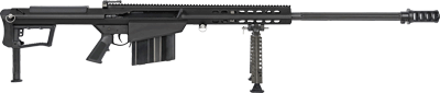 Barrett M107A1 Rifle 50Bmg (Options: 29" FLUTED 10RD STEEL BLK)