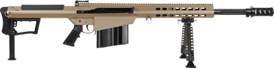 Barrett M107A1 Rifle 50Bmg (Options: 20" FLUTED 10RD STEEL FDE)