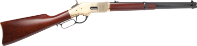 Cimarron 1866 Yellowboy 44Sp (Options: 19" BRASS/BLUED WALNUT)