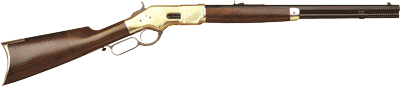 Cimarron 1866 Yellowboy 38Sp (Options: 20" OCTAGON BRASS/BLUED WALNUT)