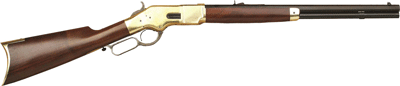 Cimarron 1866 Yellowboy 38-40 (Options: 20" OCTAGON BRASS/BLUED WALNUT)