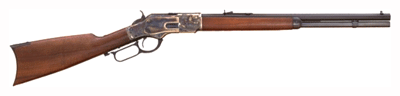 Cimarron 1873 Short Rifle (Options: 357/38 20" CC/BLUED WALNUT)