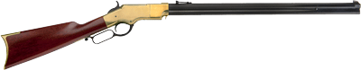 Cimarron 1860 Henry 45Lc (Options: 24" BRASS FRAME BLUED WALNUT)