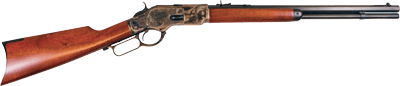 Cimarron 1873 Short Rifle (Options: 32/20 20"OCTAGON CC/BLUED WAL)