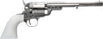 Cimarron 1851Rm Wb Hickok (Options: 38SPL 7.5" FS NICKEL ENGRAVED)