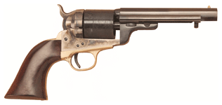 Cimarron 1851 Richards-Mason (Options: 38SPL 5.5" FS CC/BLUED WALNUT)