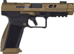 Canik Tti Combat 9Mm 4.6" Bbl (Options: OR FS 2-10RD MAGS BLACK)