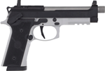 Beretta 92Xi Sao Tactical 9Mm (Options: W/RAIL 15RND 4.7" BBL TWO TONE)