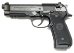 Beretta 96A1 40Sw 4.9" Fs (Options: 12-SHOT BLUED MATTE BLACK POLY)