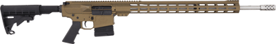 Glfa Ar10 Rifle 243 Win (Options: 24" S/S BBL 5-SHOT BRONZE)