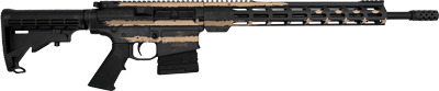 Glfa Ar10 Rifle 308 Win 18" (Options: NITRIDE BBL DESERT FLAG 10-RDS)