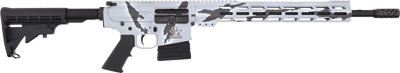 Glfa Ar10 Rifle 308 Win 18" (Options: NIT BBL 10RD PURSUIT SNOW CAMO)