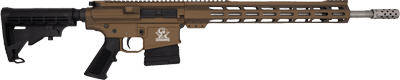 Glfa Ar10 Rifle 308 Win (Options: 18" S/S BBL 10-SHOT BRONZE)