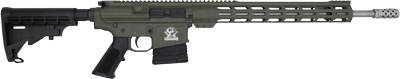 Glfa Ar10 Rifle 308 Win (Options: 18" S/S BBL 10-SHOT OD GREEN)