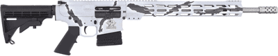 Glfa Ar10 Rifle 6.5Cm 20" S/S (Options: BBL 10-SHOT PURSUIT SNOW CAMO)