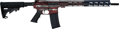 Glfa Ar15 Battleworn 223 Wylde (Options: 16" NIT BBL AMERICAN FLAG)
