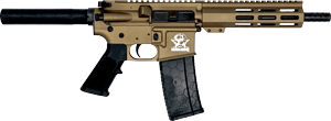 Glfa Ar15 Pistol 223 Wylde (Options: 7.5" NITRIDE BARREL BRONZE)