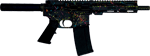 Glfa Ar15 Pistol 223 Wylde (Options: 7.5" NITRIDE SPLATTER BLACK)