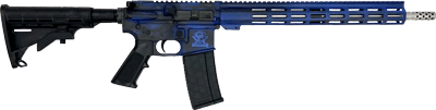 Glfa Ar15 Battleworn 223 Wylde (Options: 16" S/S BBL ROYAL BLUE)