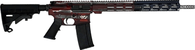 Glfa Ar15 Battleworn 223 Wylde (Options: 16" S/S BBL AMERICAN FLAG)