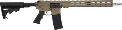 Glfa Ar15 Rifle 223 Wylde (Options: 16" S/S BBL FLAT DARK EARTH)
