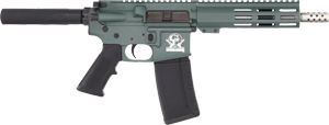 Glfa Ar15 Pistol 223 Wylde (Options: 7.5" SS. BBL. CHARCOAL GREEN)