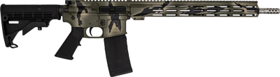 Glfa Ar15 Rifle 223 Wylde (Options: 16" S/S BBL PURSUIT GREEN CAMO)