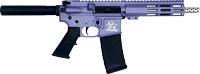 Glfa Ar15 Pistol 223 Wylde (Options: 7.5" STAINLESS BBL WILD ORCHID)