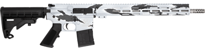 Glfa Ar15 Rifle 223 Wylde (Options: 16" S/S BBL PURSUIT SNOW CAMO)