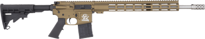 Glfa Ar15 450 Bushmaster (Options: 18" S/S BBL BRONZE)