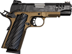 Glfa 1911 Pistol 9Mm 4.25" Fs (Options: BLACK SLIDE BRONZE FRAME)