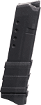 Pro Mag Magazine For Glock 43 (Options: 9MM 10RD BLACK POLYMER)
