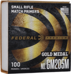 Fed Primers- Small Rifle (Options: GOLD MEDAL MATCH 5000PK)