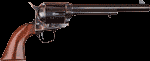 Cimarron P-Model 38Spl/357Mag (Options: OM FS 7.5" CC/BLUED WALNUT)