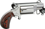Naa Mini-Revolver 22Lr 1-1/8" (Options: S/S MATTE WOOD W/BELT BUCKLE)
