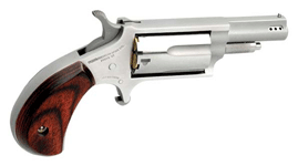 Naa Mini-Revolvr 22Wmr 1-5/8" (Options: PORTED S/S MATTE WOOD)