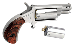 Naa Mini-Revolver Combo 1-1/8" (Options: 22LR/22WMR S/S PORTED WOOD)