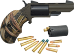 Naa Huntsman Mini-Revolvr (Options: 22LR/22WMR 2" FIXED OD GRN)