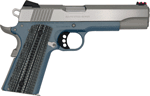 Colt Govt Competition 45Acp (Options: 5" BLUE TITANIUM/SS ADJ G10)