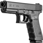 Glock 21 Short Frame 45Acp (Options: FS 10-SHOT BLACK W/GLOCK RAIL)